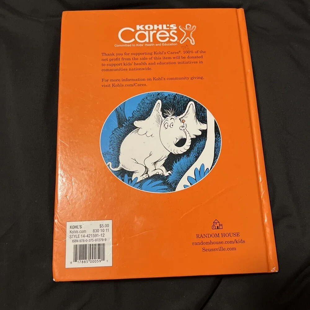 DR. SEUSS HORTON HEARS A WHO! Collector's Edition by Kohls Cares